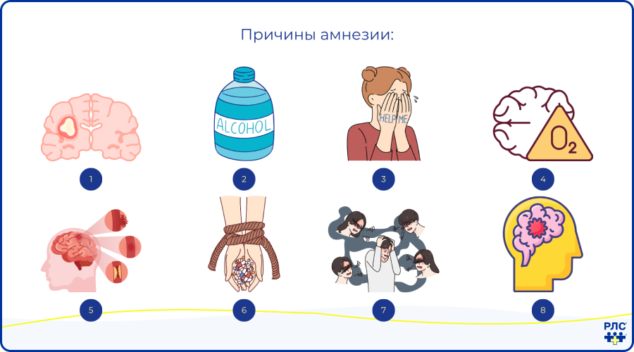 Причины амнезии